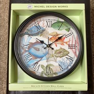 Sea Life Kitchen Wall Clock